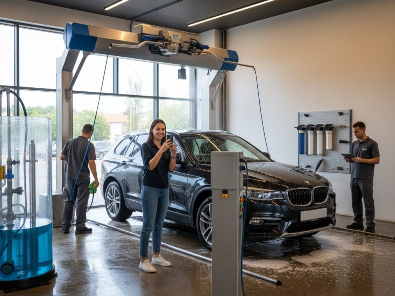 Автомойка. Прибыль 130к
