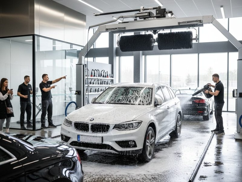 Автомойка. Прибыль 130к