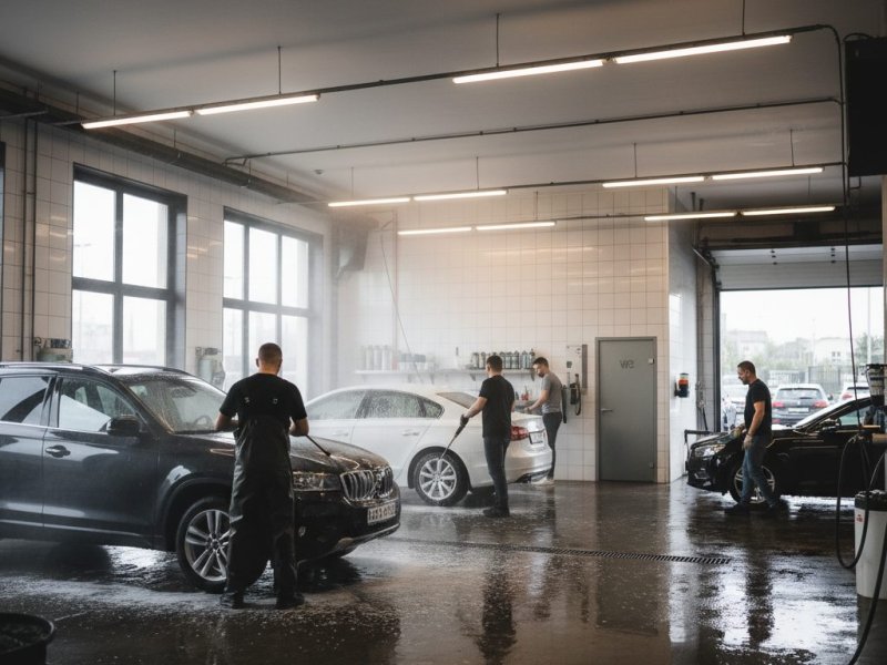 Автомойка. Прибыль 570к