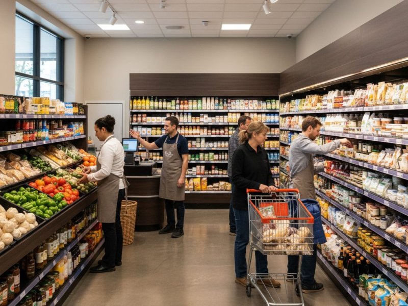 Продуктовый магазин. Прибыль 510к