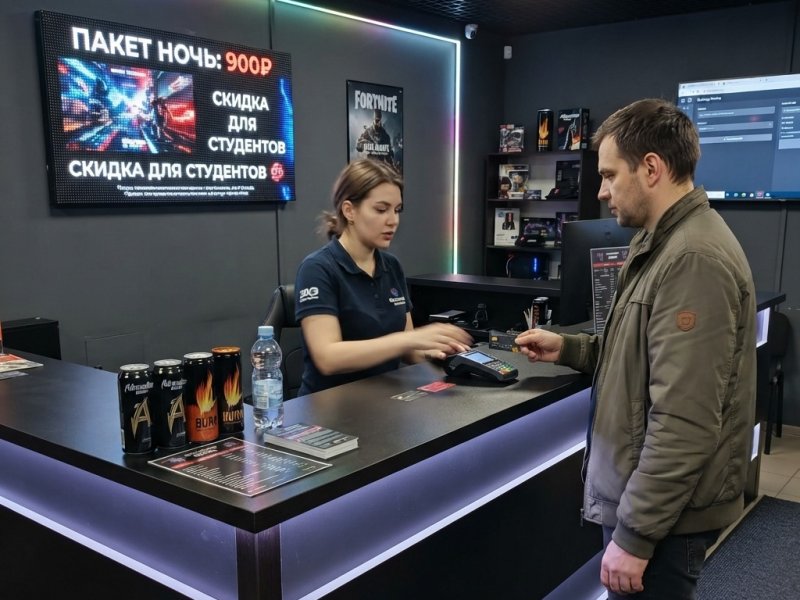 Компьютерный клуб в Москве с прибылью 350 тыс. в мес