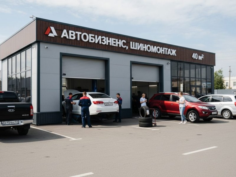 Шиномонтаж. Прибыль 80к