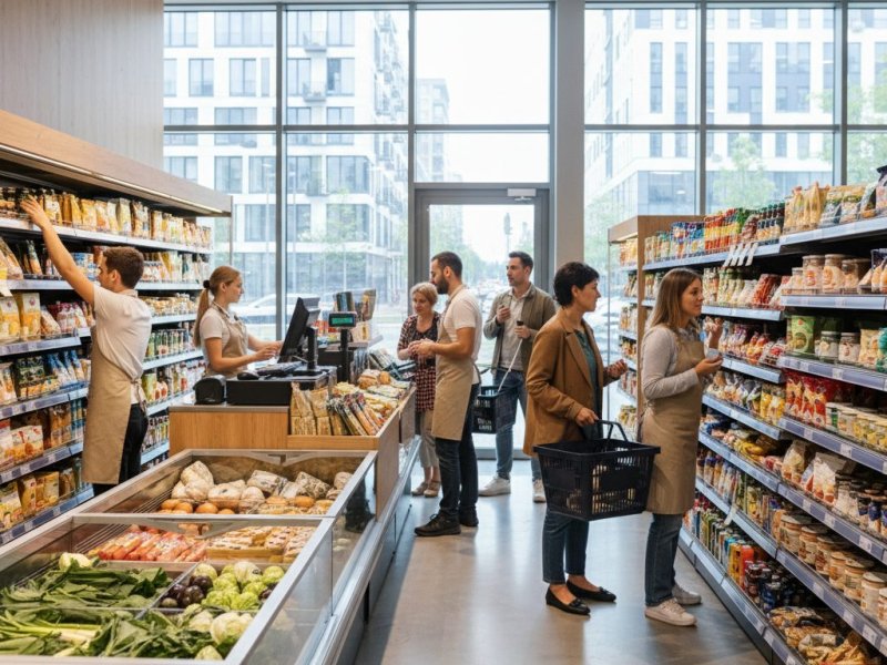 Продуктовый магазин. Прибыль 100к