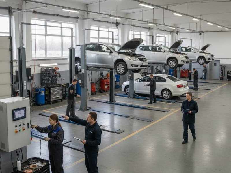 Автосервис. Прибыль 490к