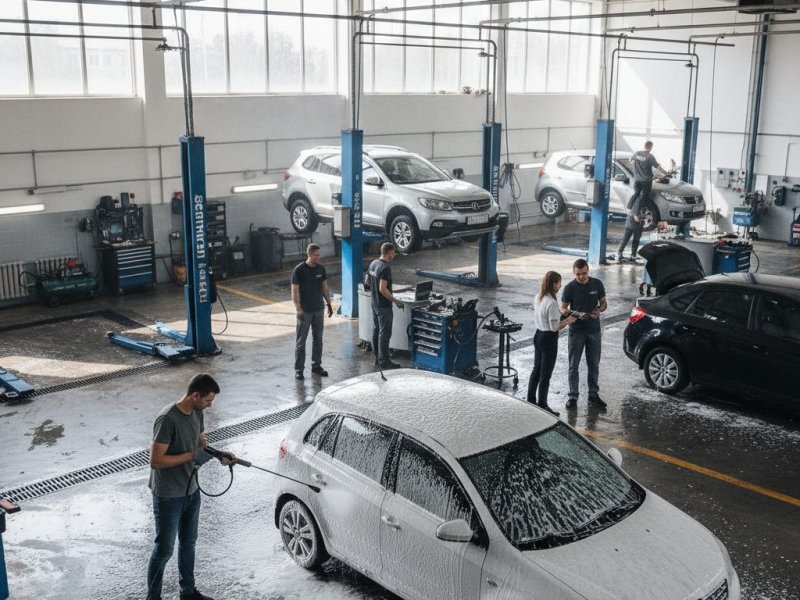 Автосервис. Прибыль 490к