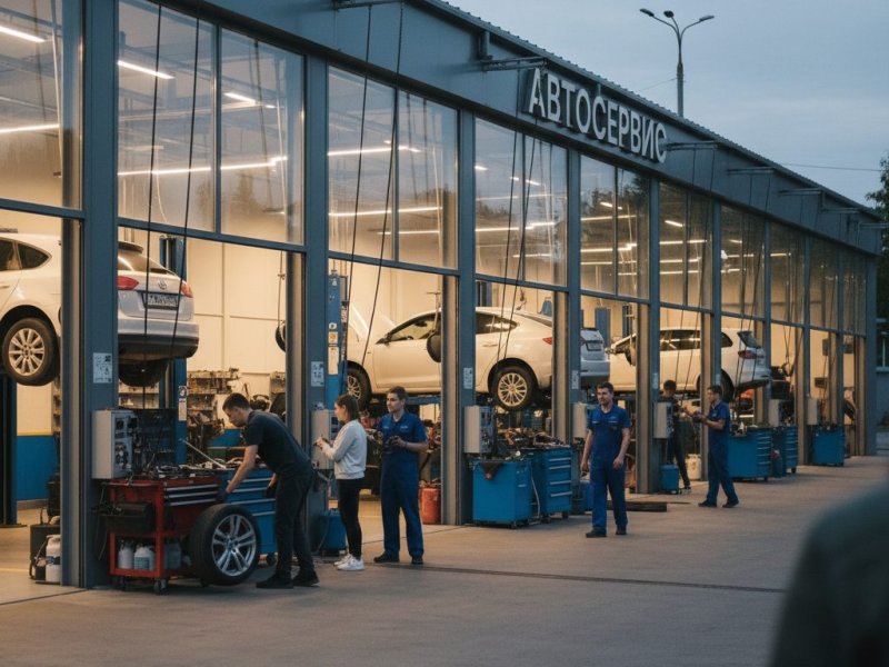 Автосервис. Прибыль 490к