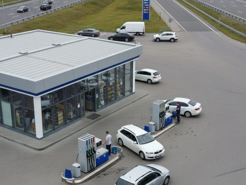 Автозаправочная станция. Прибыль 1.7млн