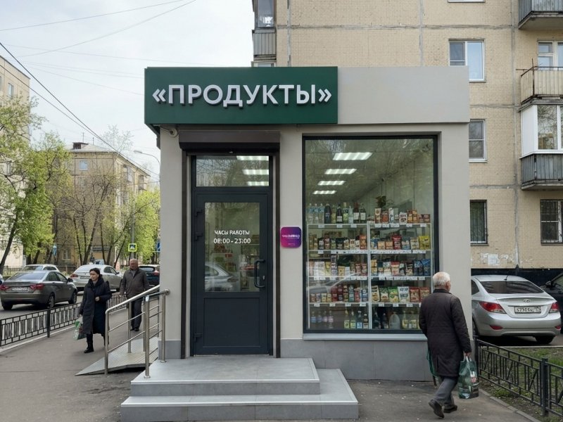 Продуктовый магазин в Москве с прибылью 280 тыс. в мес
