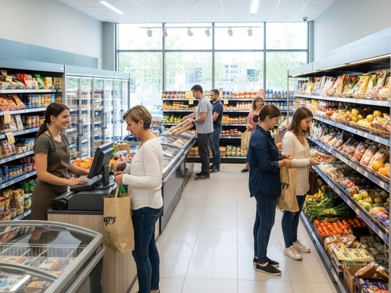 Продуктовый магазин. Прибыль 200к