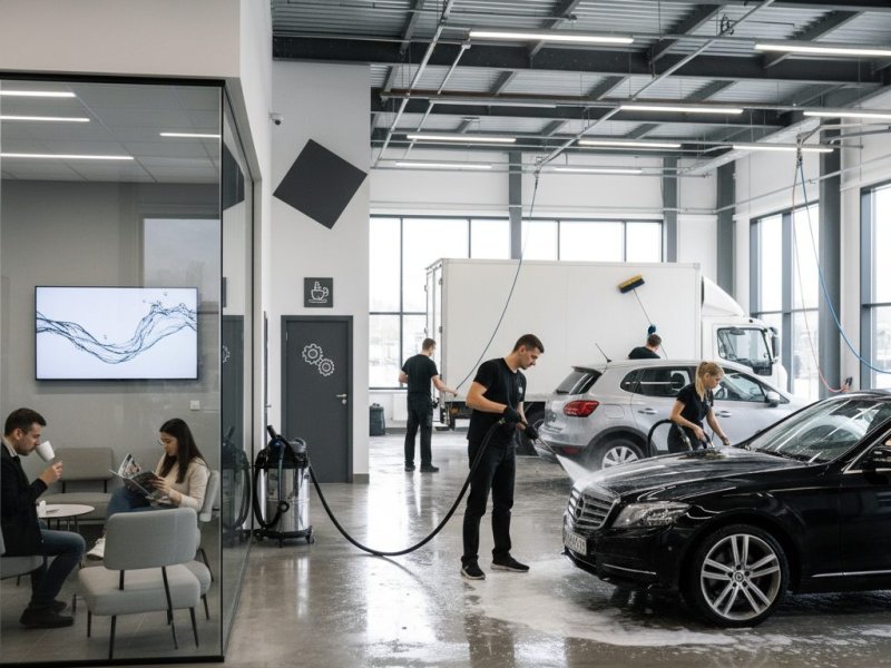 Автомойка. Прибыль 400к