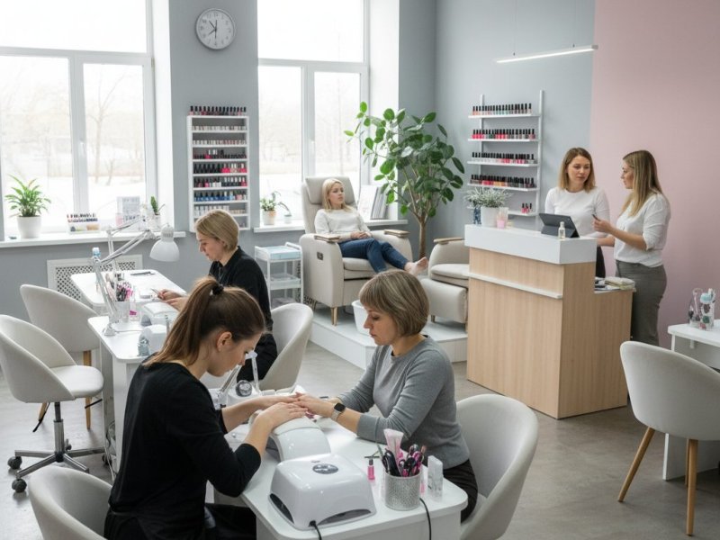 Студия маникюра. Прибыль 180к