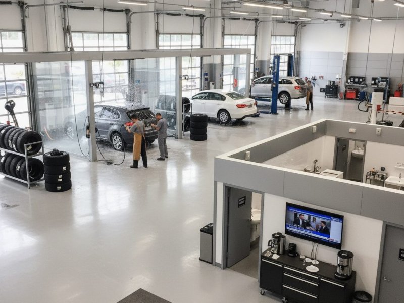 Автосервис. Прибыль 310к