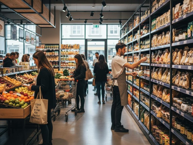 Продуктовый магазин. Прибыль 130к