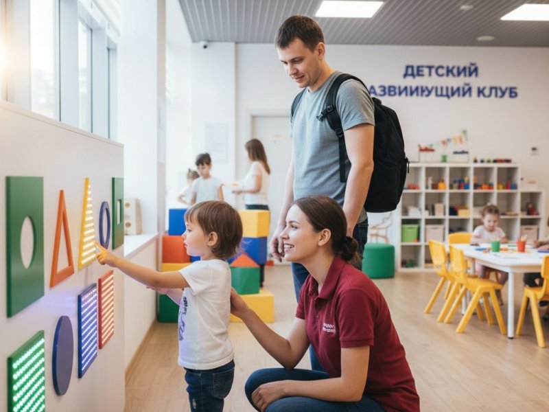 Детский развивающий клуб с клиентской базой