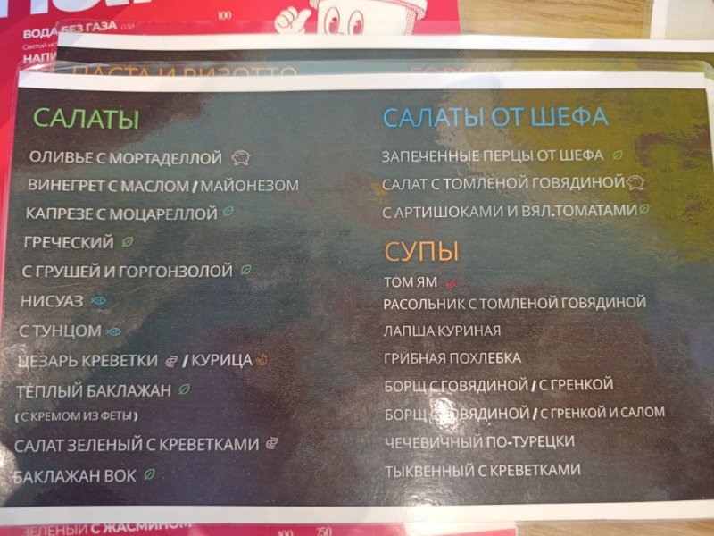 Итальянский ресторан в густонаселенном районе