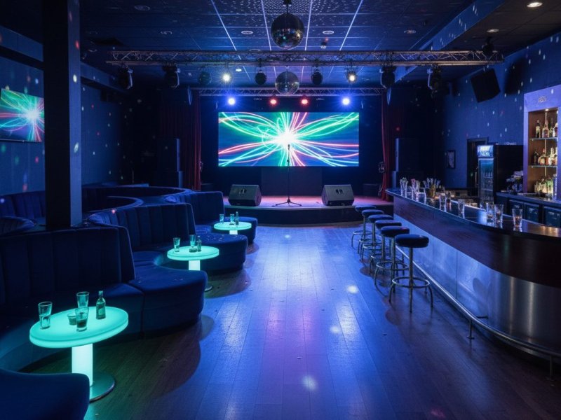 Популярный караоке-клуб в центре Москвы
