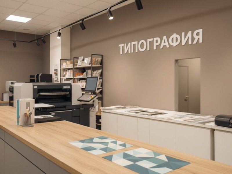 Успешная типография с готовым бизнес-процессом