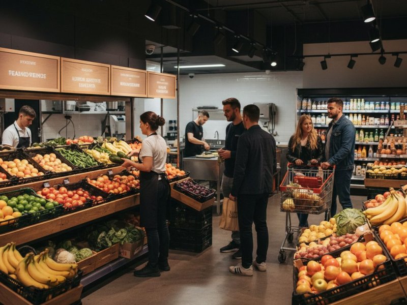Продуктовый магазин. Прибыль 720к