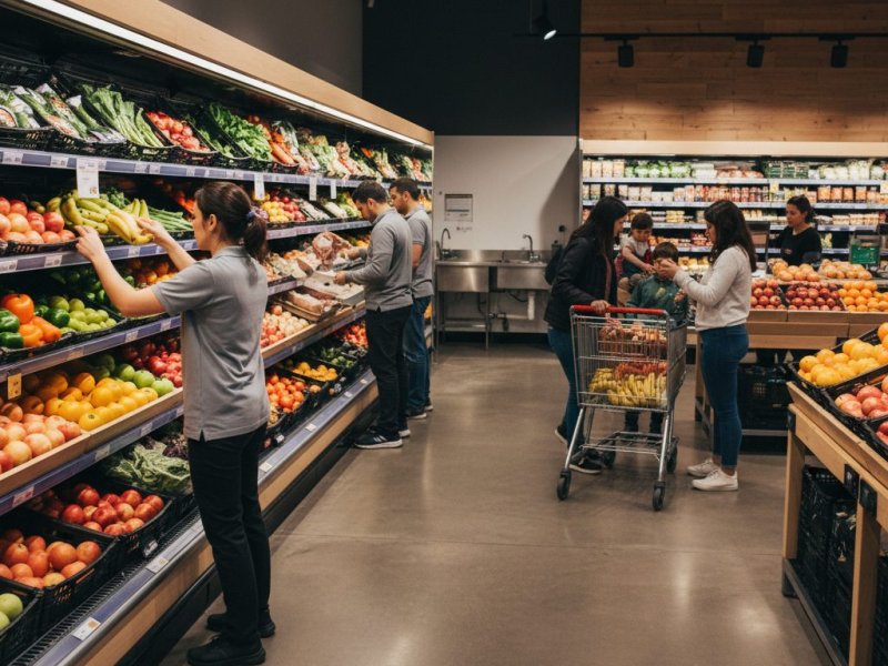 Продуктовый магазин. Прибыль 720к