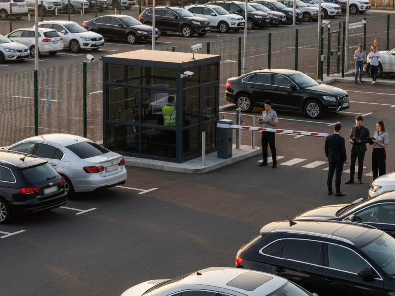 Автомобильная стоянка. Прибыль 670к