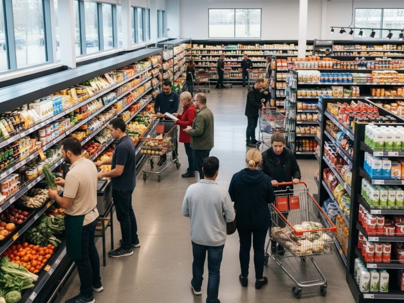 Продуктовый магазин. Прибыль 1.05млн