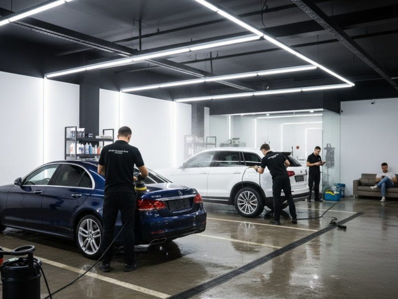 Автомойка. Прибыль 550к