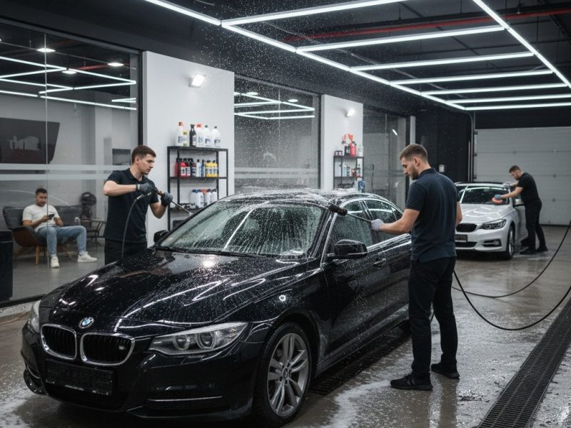 Автомойка. Прибыль 550к