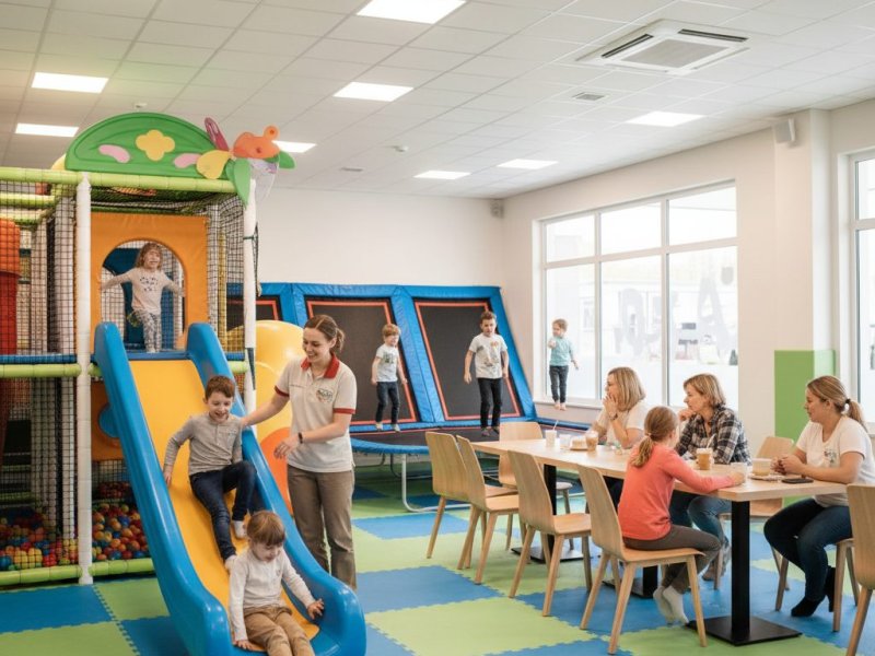 Детский развлекательный парк. Прибыль 340к