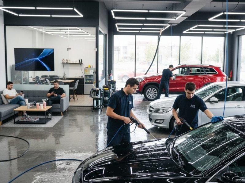 Автомойка. Прибыль 160к