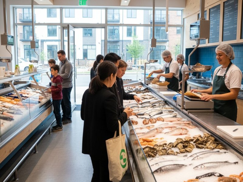 Магазин рыбы и морепродуктов. Окупаемость 18 мес.