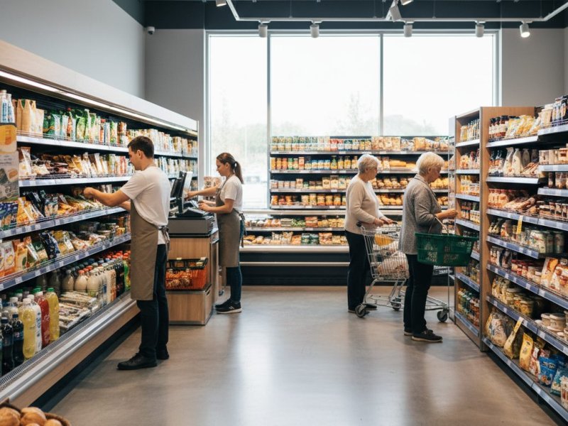 Продуктовый магазин. Прибыль 260к