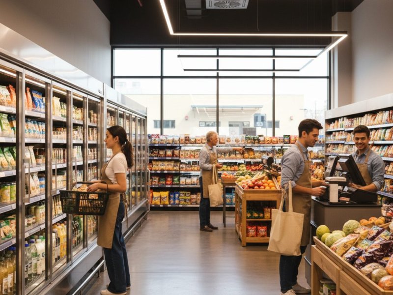 Продуктовый магазин. Прибыль 260к