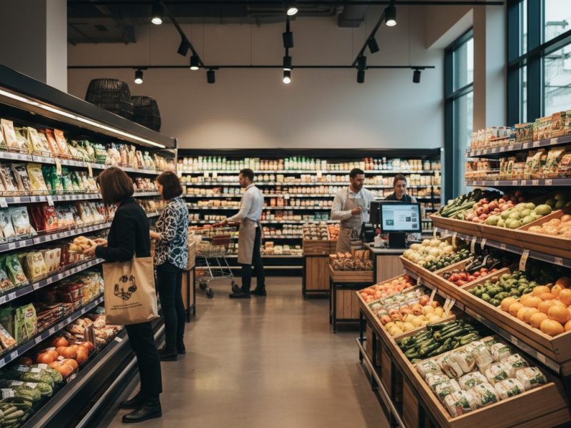 Торговля продуктами. Прибыль 970к