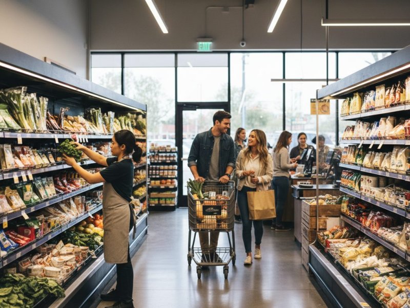 Торговля продуктами. Прибыль 970к