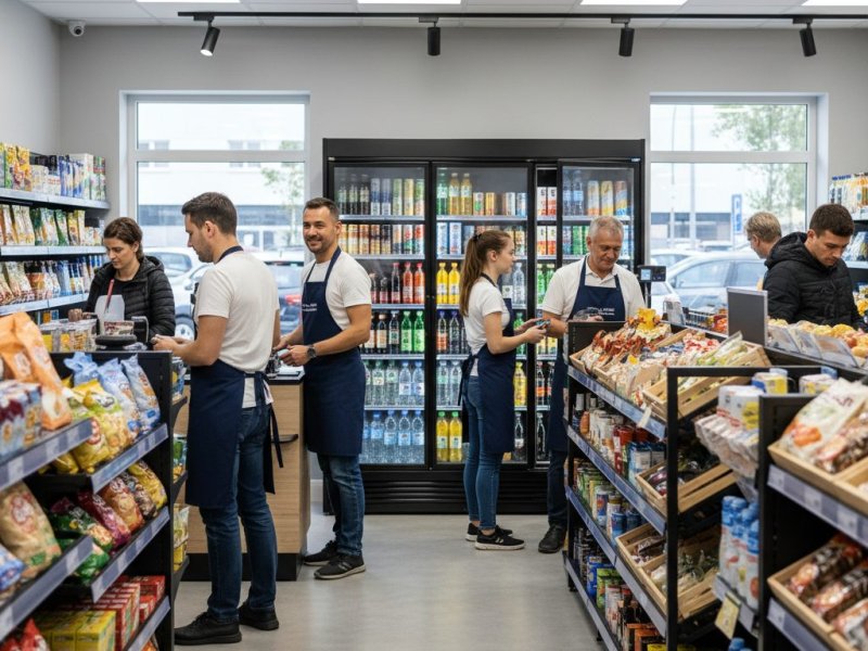 Минимаркет. Прибыль 180к