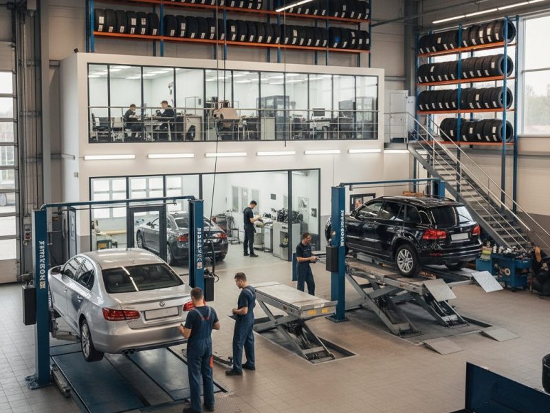 Автосервис. Прибыль 780к