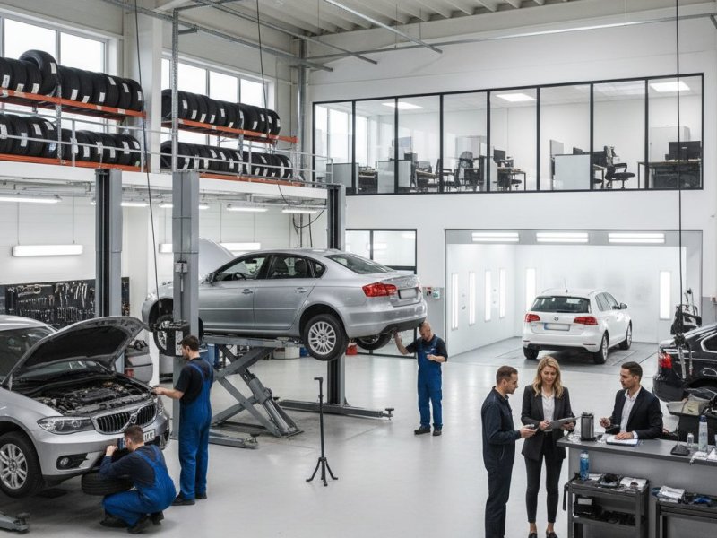 Автосервис. Прибыль 780к