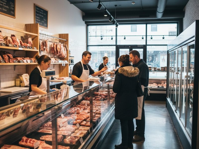 Магазин мясной продукции. Готовый бизнес