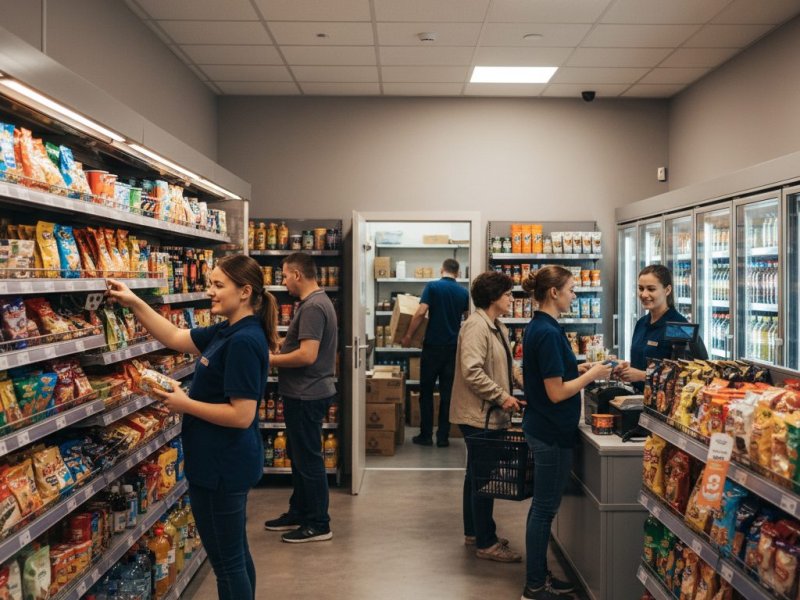 Продуктовый магазин. Прибыль 240к