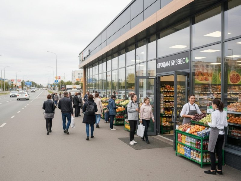 Продуктовый магазин. Прибыль 240к