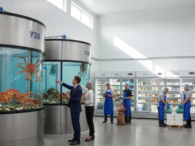 Комплекс по хранению и переработке морепродуктов. Прибыль 430к