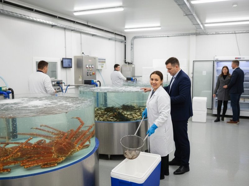 Комплекс по хранению и переработке морепродуктов. Прибыль 430к