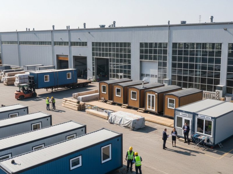 Производство строительных бытовок. Окупаемость 17 мес.
