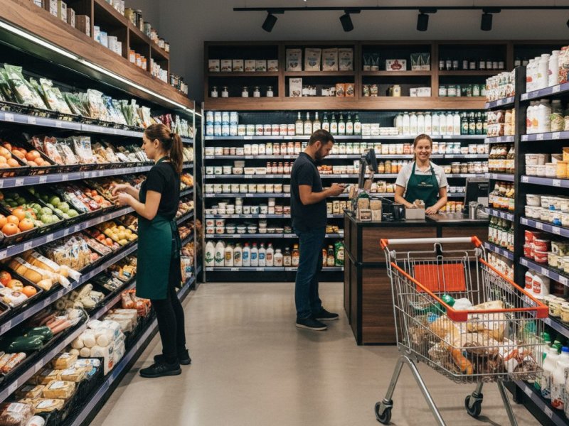 Продуктовый магазин. Прибыль 360к