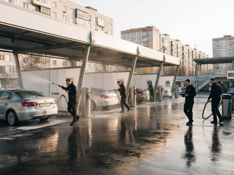 Автомойка. Прибыль 630к