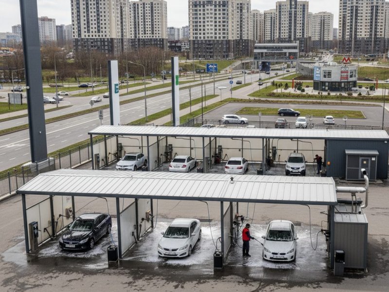 Автомойка. Прибыль 630к