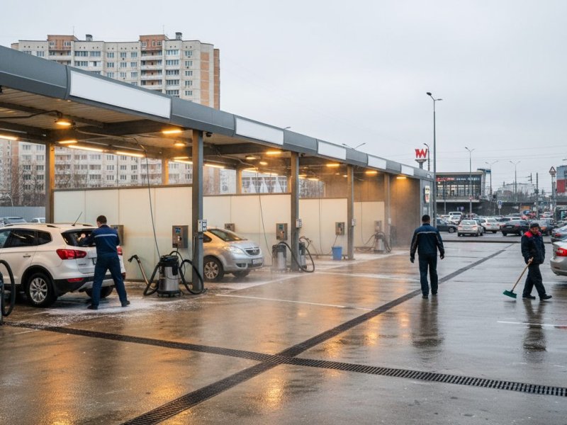 Автомойка. Прибыль 630к