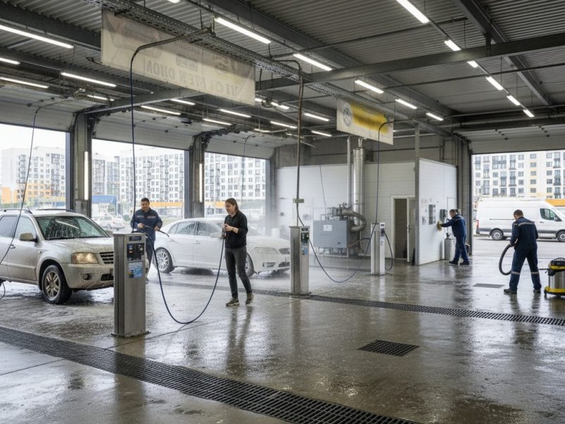 Автомойка. Прибыль 630к