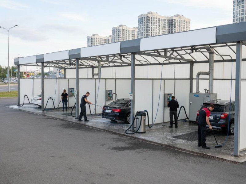 Автомойка. Прибыль 550к