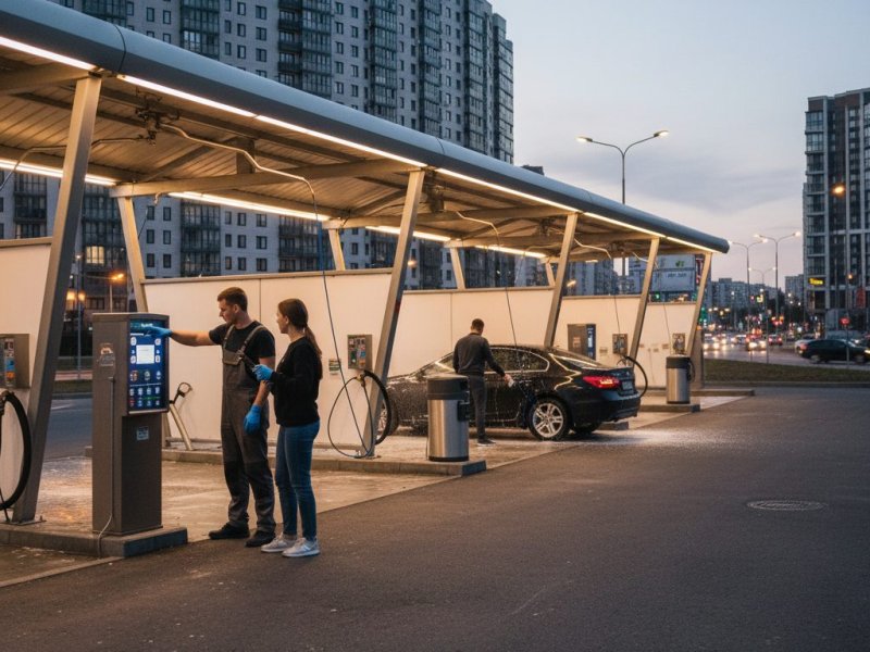 Автомойка. Прибыль 660к